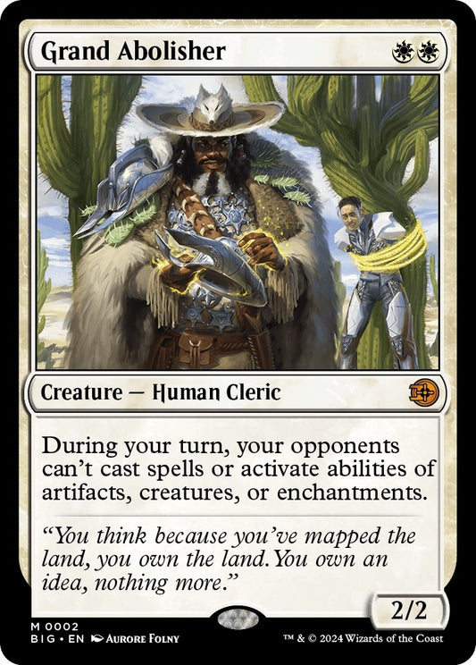 Grand Abolisher (2) (Outlaws of Thunder Junction: The Big Score) (BIG)