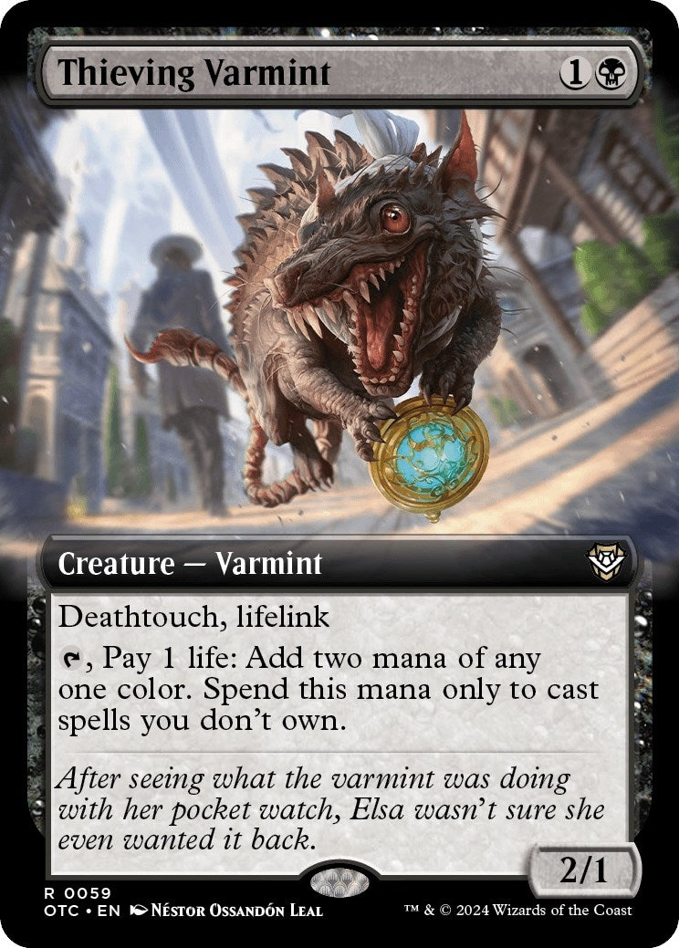 Thieving Varmint (Extended Art) (59) (OTC)