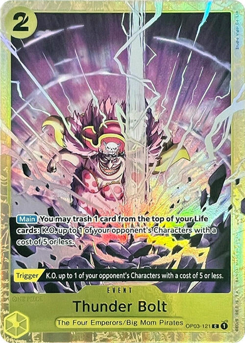 Thunder Bolt (Premium Card Collection -Best Selection Vol. 1-) (OP03-121) (OP-PR)
