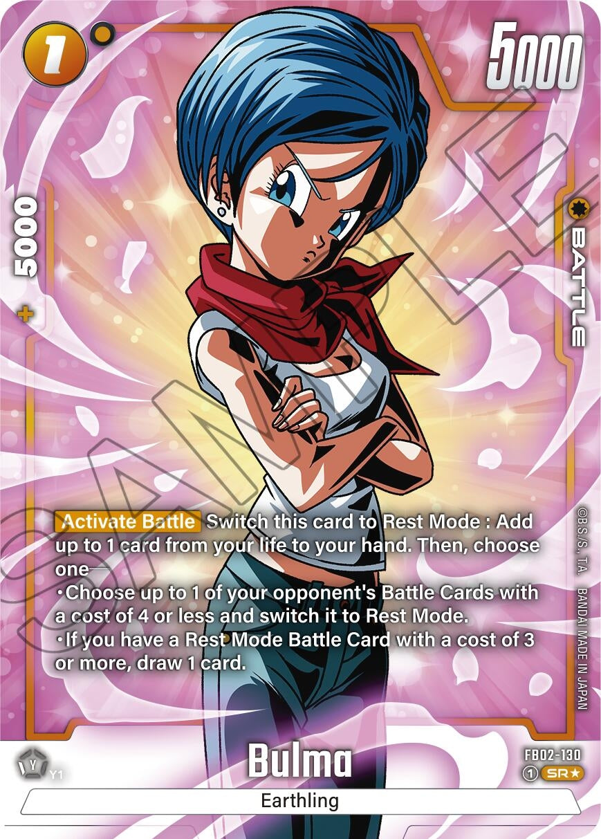 Bulma - FB02-130 (Alternate Art) (FB02-130) (FB02)