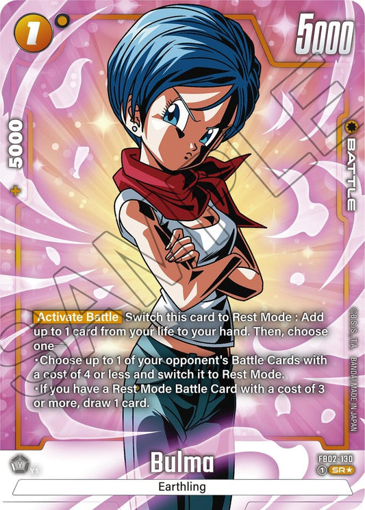 Bulma - FB02-130 (Alternate Art) (FB02-130) (FB02)