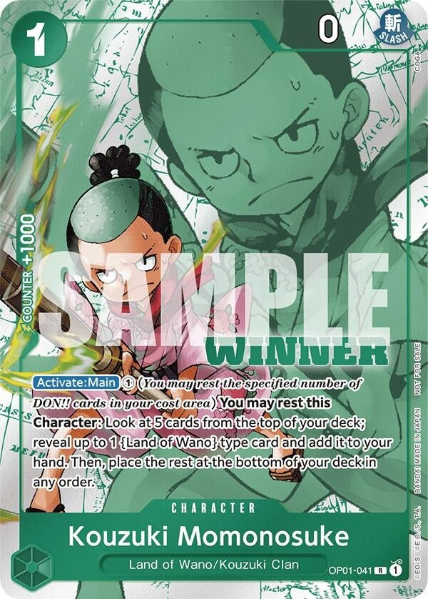 Kouzuki Momonosuke (Winner Pack Vol. 7) (OP01-041) (OP-PR)