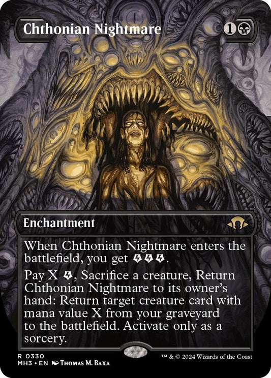 Chthonian Nightmare (Borderless) (330) (MH3)
