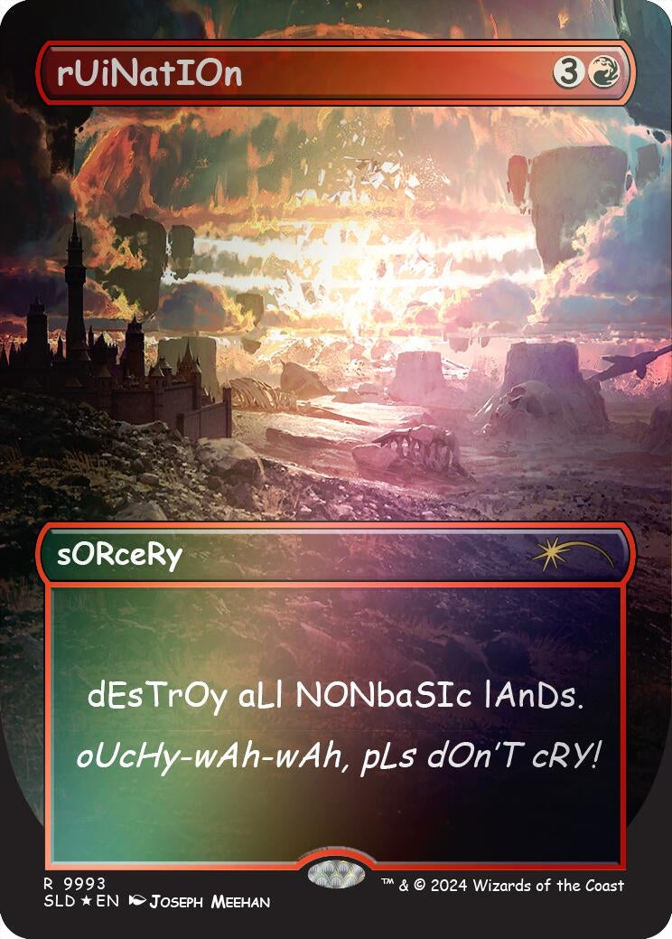rUiNatIOn (Rainbow Foil) (9993) (SLD)