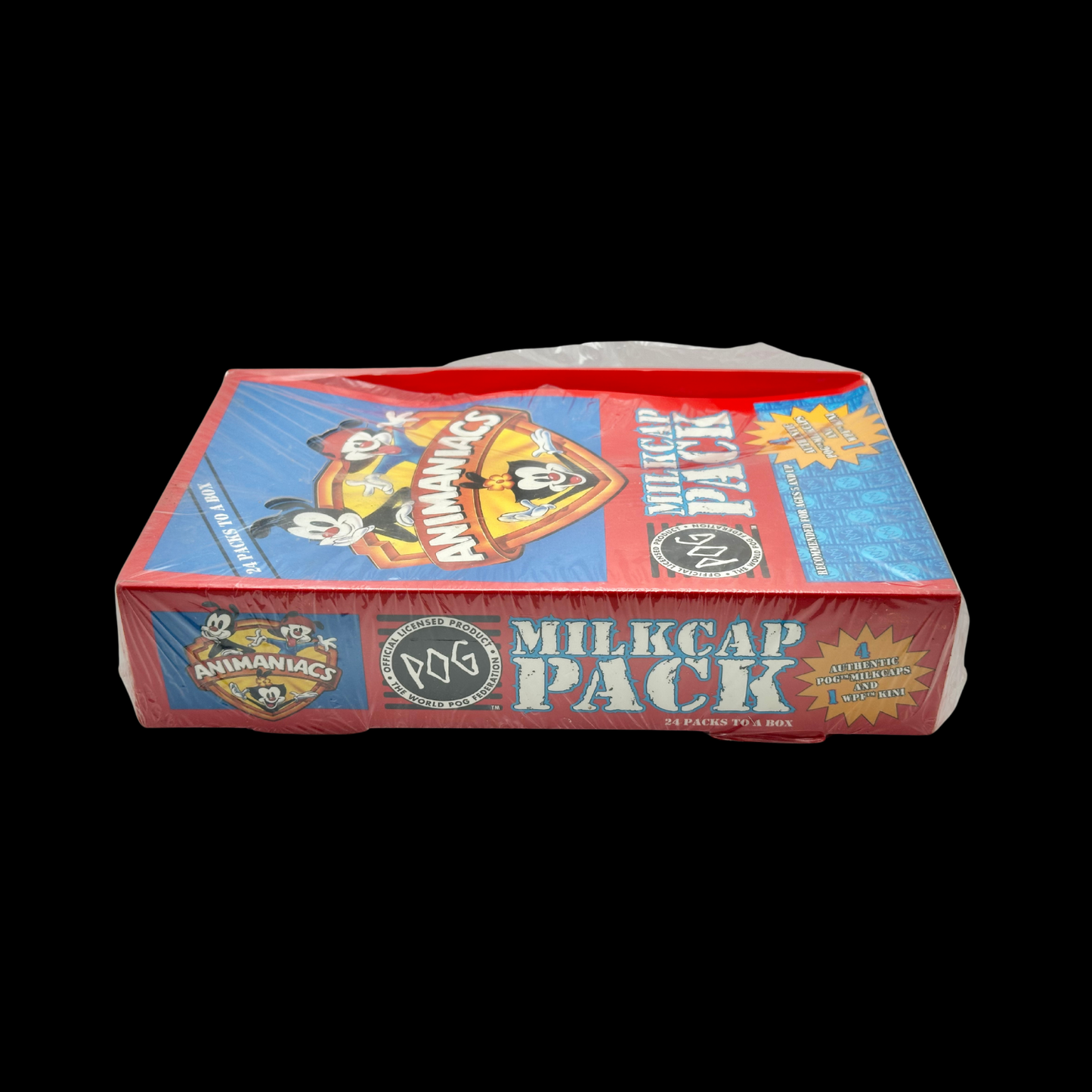 Animaniacs Pogs Milkcap Pack Booster Box 1995