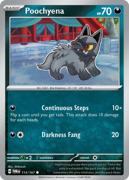 Poochyena (113/167) (TWM)