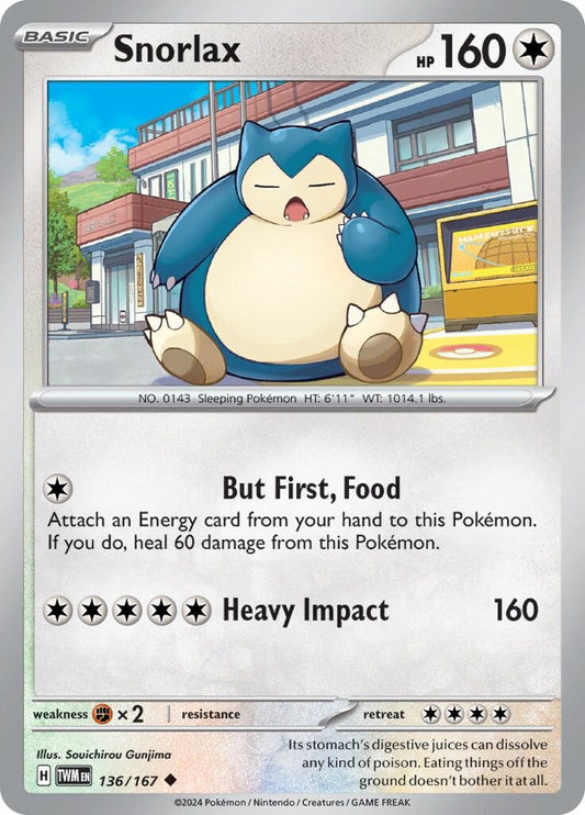 Snorlax (136/167) (TWM)