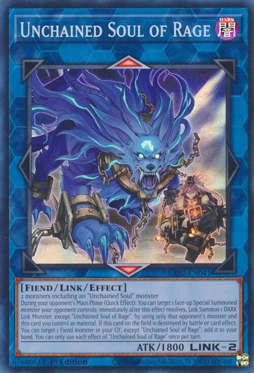 Unchained Soul of Rage (RA02-EN041) (RA02)