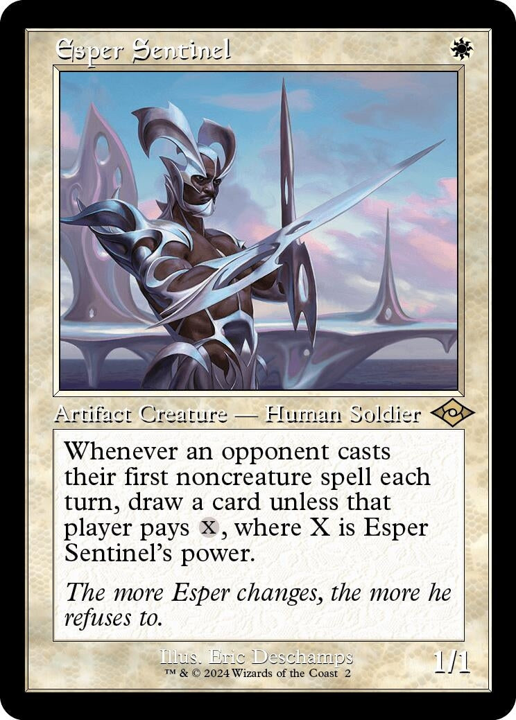 Esper Sentinel (Retro Frame) (2) (Modern Horizons 2) (MH2)
