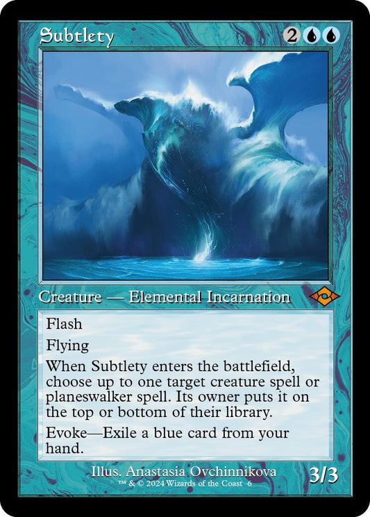 Subtlety (Retro Frame) (6) (MH2)