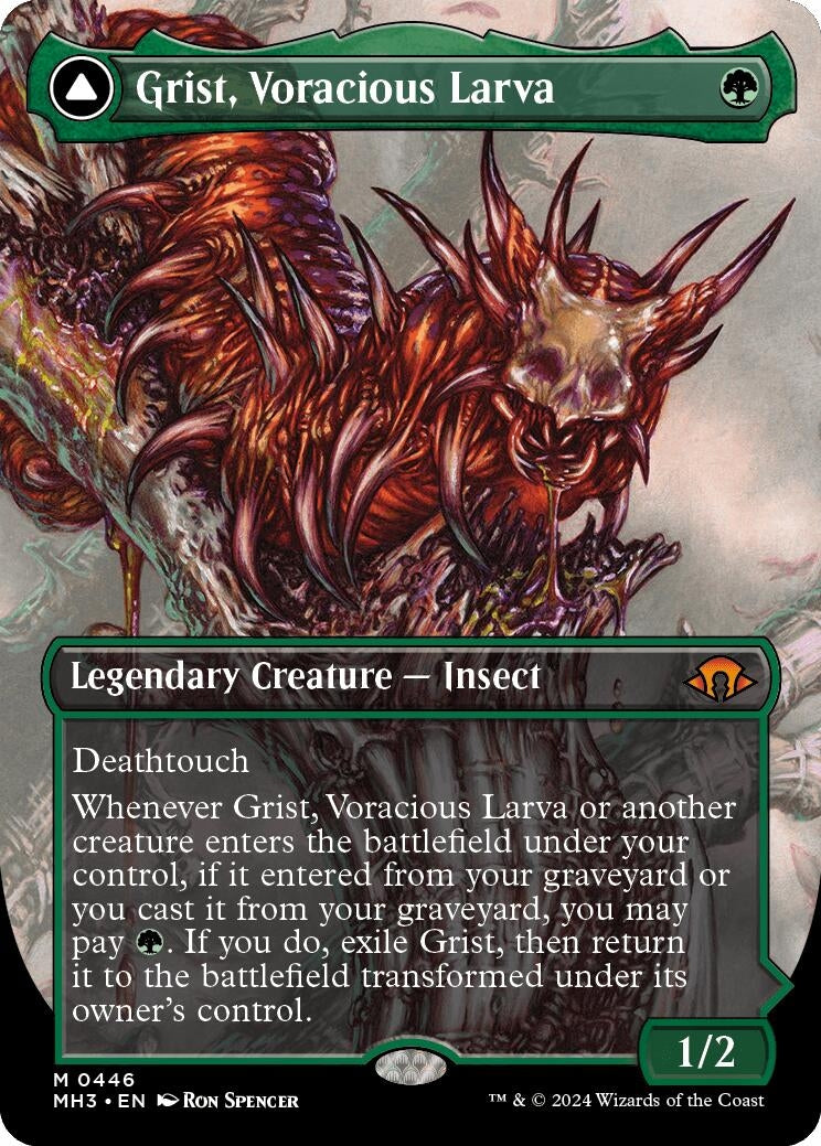 Grist, Voracious Larva (Borderless) (446) (MH3)