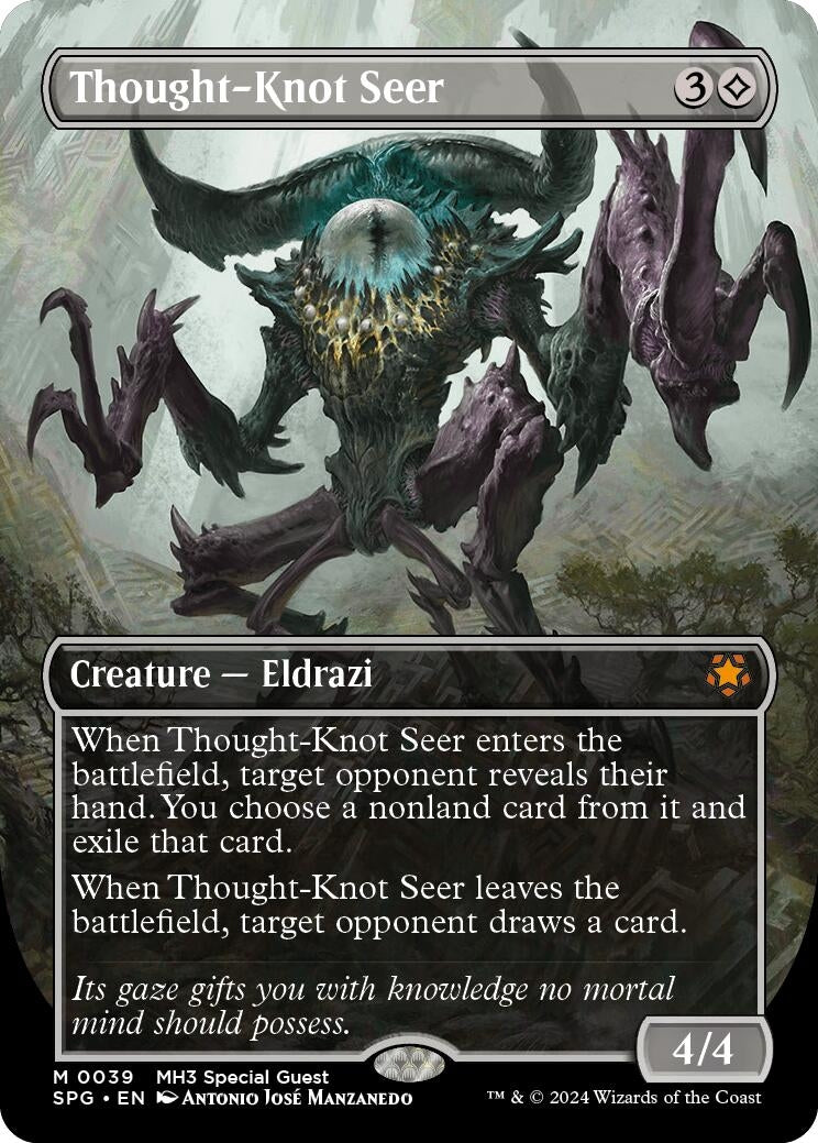 Thought-Knot Seer (Borderless) (39) (SPG)