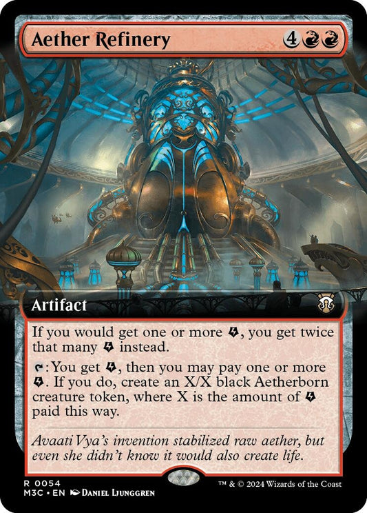 Aether Refinery (Extended Art) (54) (M3C)