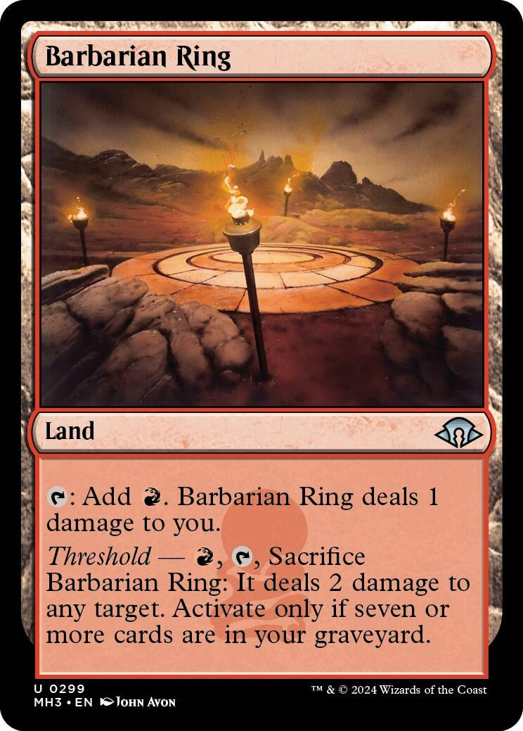 Barbarian Ring (299) (MH3)