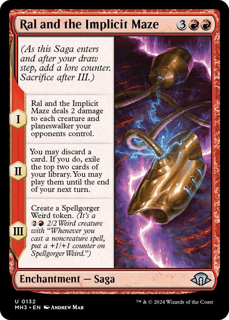 Ral and the Implicit Maze (132) (MH3)