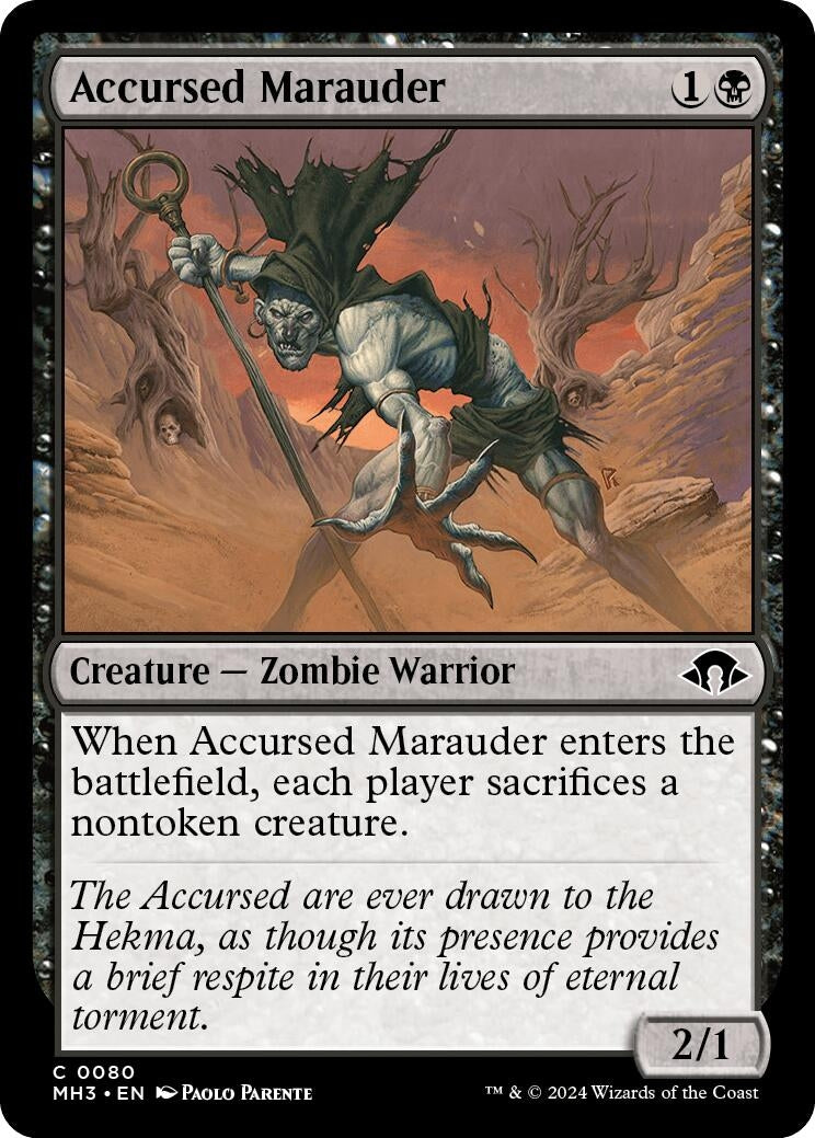 Accursed Marauder (80) (MH3)