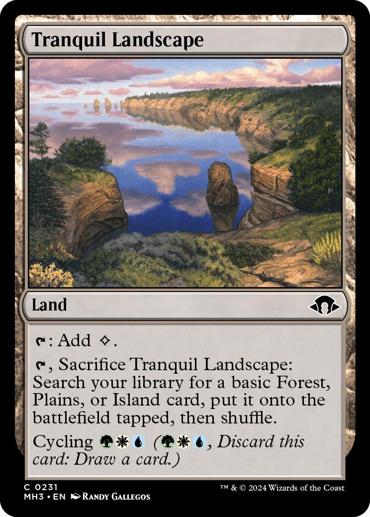 Tranquil Landscape (231) (MH3)
