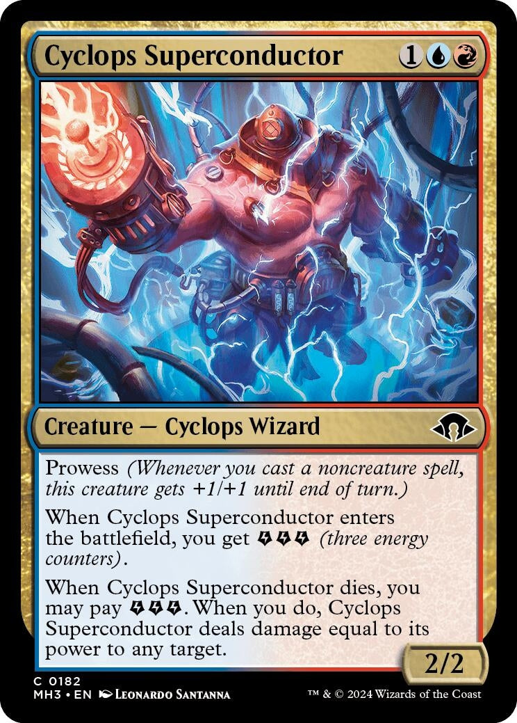 Cyclops Superconductor (182) (MH3)