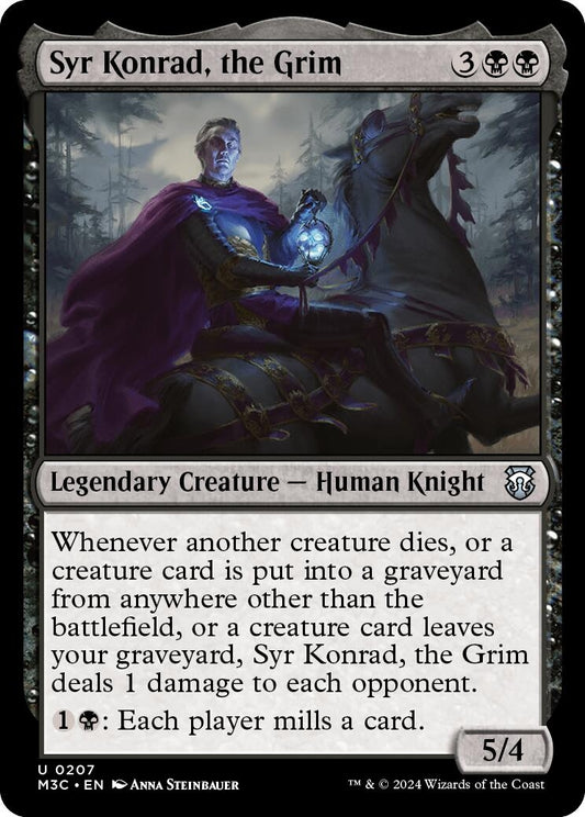Syr Konrad, the Grim (Ripple Foil) (207) (M3C)