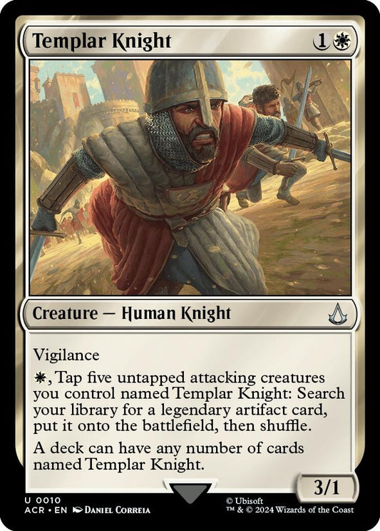 Templar Knight (10) (Universes Beyond: Assassin's Creed) (ACR)
