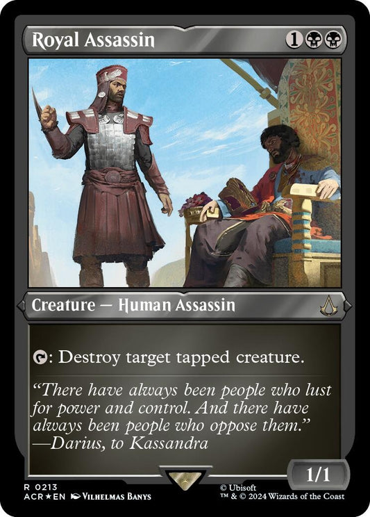 Royal Assassin (Foil Etched) (213) (Universes Beyond: Assassin's Creed) (ACR)