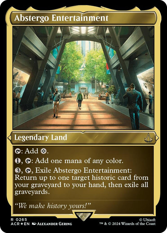 Abstergo Entertainment (Foil Etched) (265) (ACR)