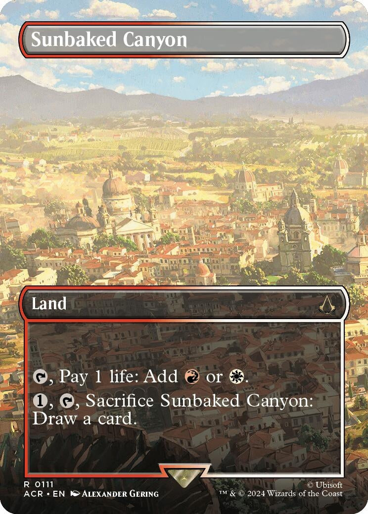 Sunbaked Canyon (Borderless) (111) (ACR)