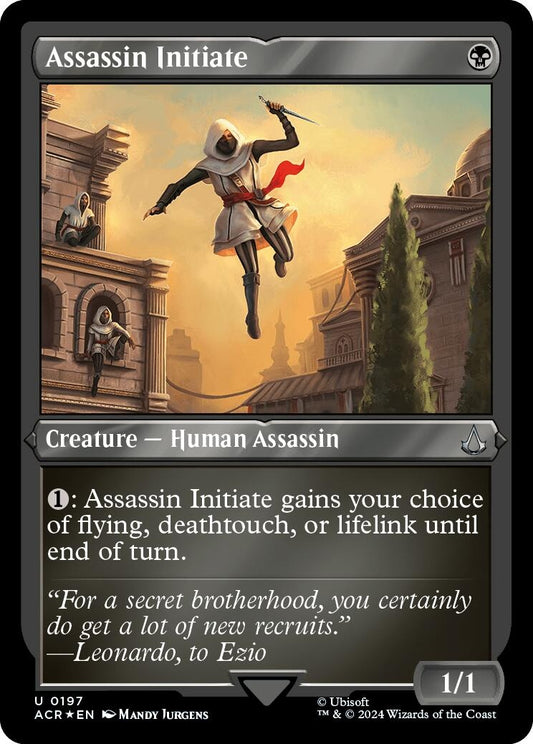 Assassin Initiate (Foil Etched) (197) (ACR)