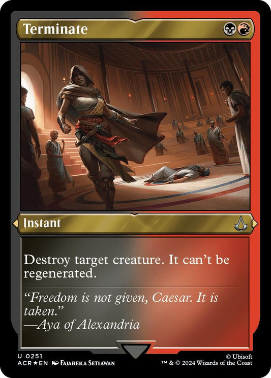 Terminate (Foil Etched) (251) (ACR)