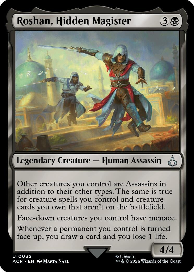 Roshan, Hidden Magister (32) (Universes Beyond: Assassin's Creed) (ACR)
