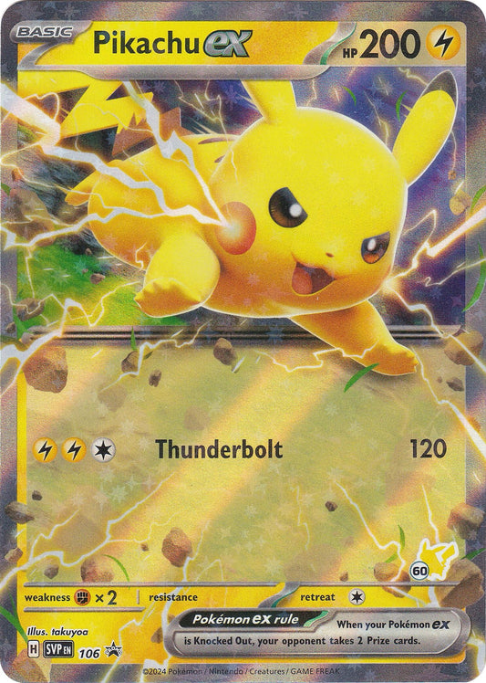 Pikachu ex (Pikachu 60) (106) (BA24)