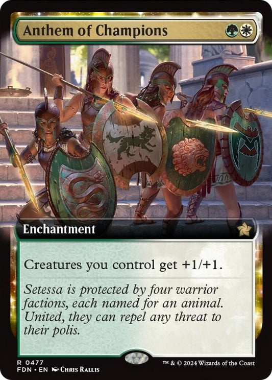 Anthem of Champions (Extended Art) (477) (FDN)