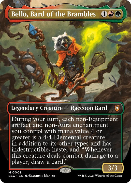 Bello, Bard of the Brambles (Borderless) (1) (BLC)