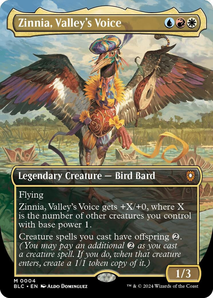Zinnia, Valley's Voice (Borderless) (4) (BLC)