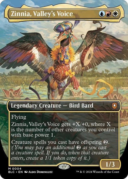 Zinnia, Valley's Voice (Borderless) (4) (BLC)