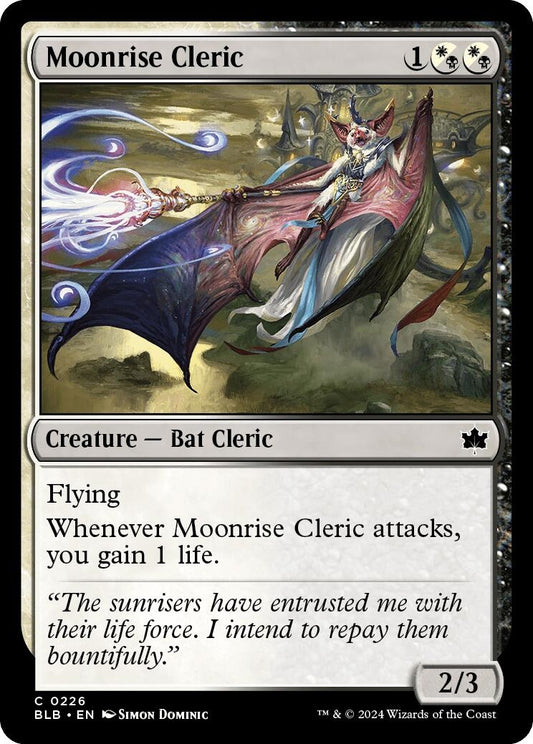 Moonrise Cleric (226) (BLB)
