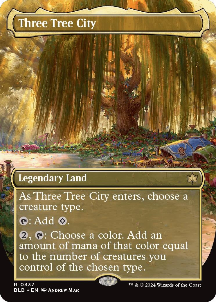 Three Tree City (Borderless) (0337) (337) (BLB)