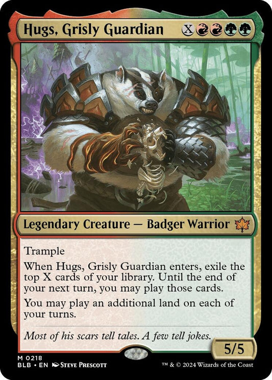 Hugs, Grisly Guardian (218) (BLB)