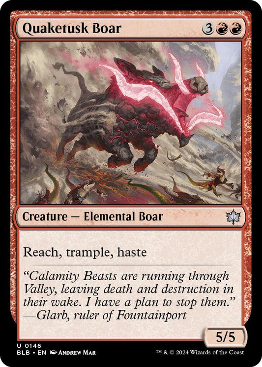 Quaketusk Boar (146) (BLB)