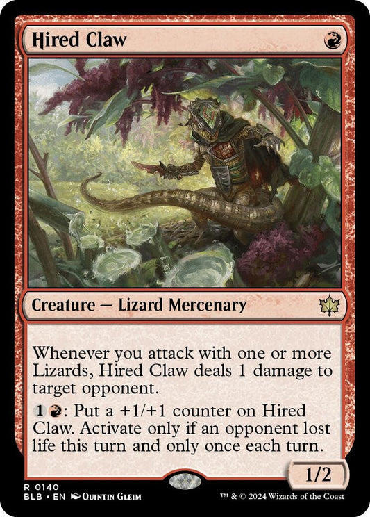 Hired Claw (140) (BLB)