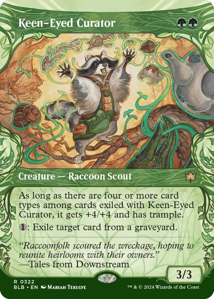 Keen-Eyed Curator (Showcase) (322) (BLB)