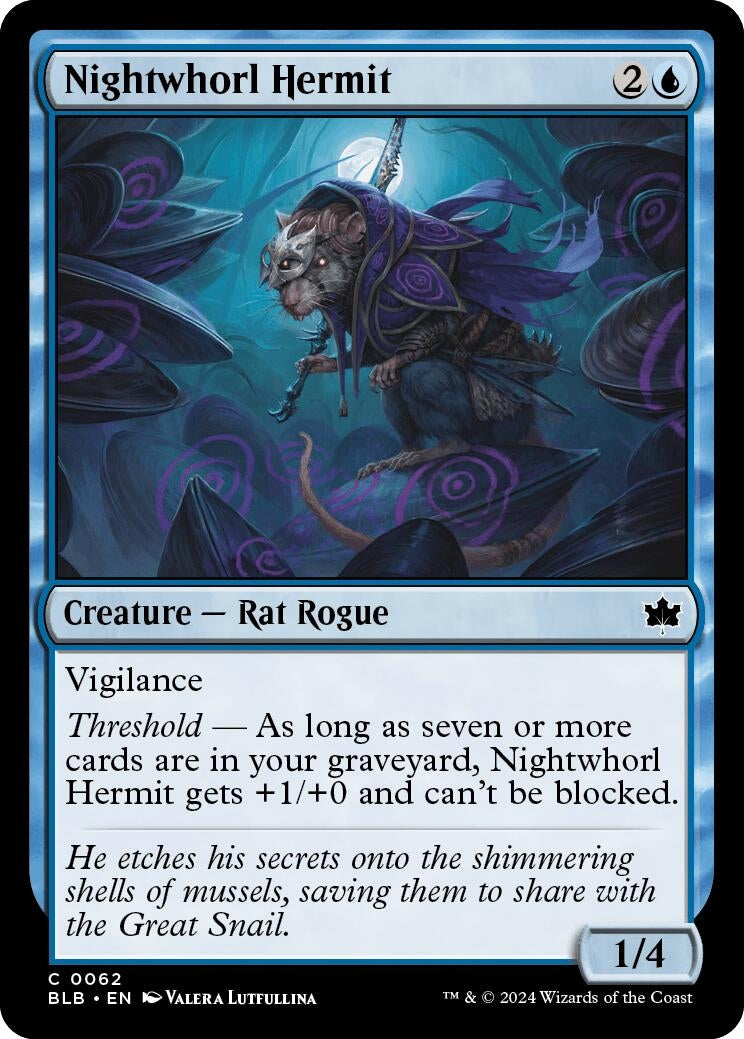 Nightwhorl Hermit (62) (BLB)