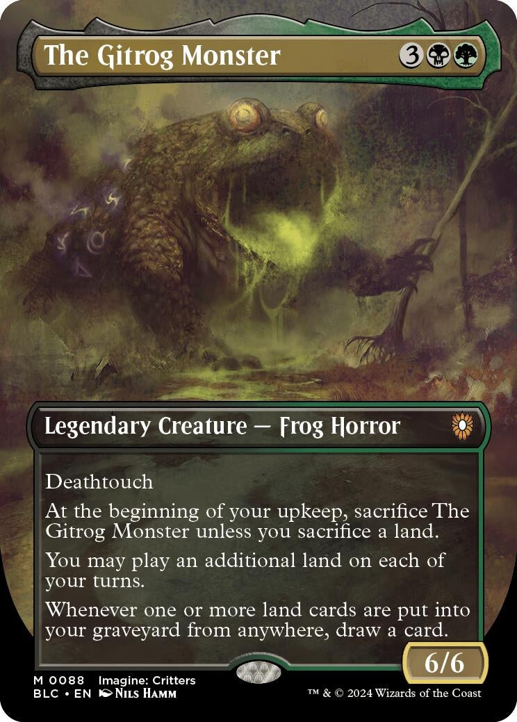 The Gitrog Monster (Borderless) (88) (BLC)