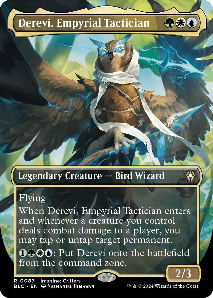 Derevi, Empyrial Tactician (Borderless) (87) (BLC)