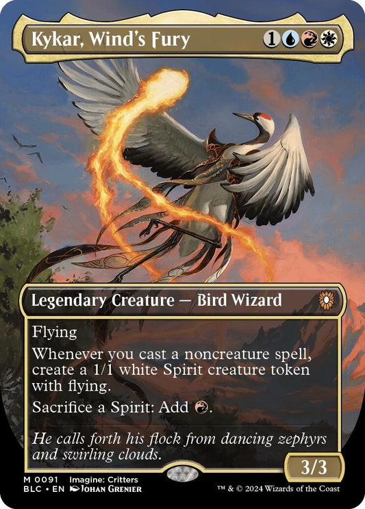 Kykar, Wind's Fury (Borderless) (91) (BLC)