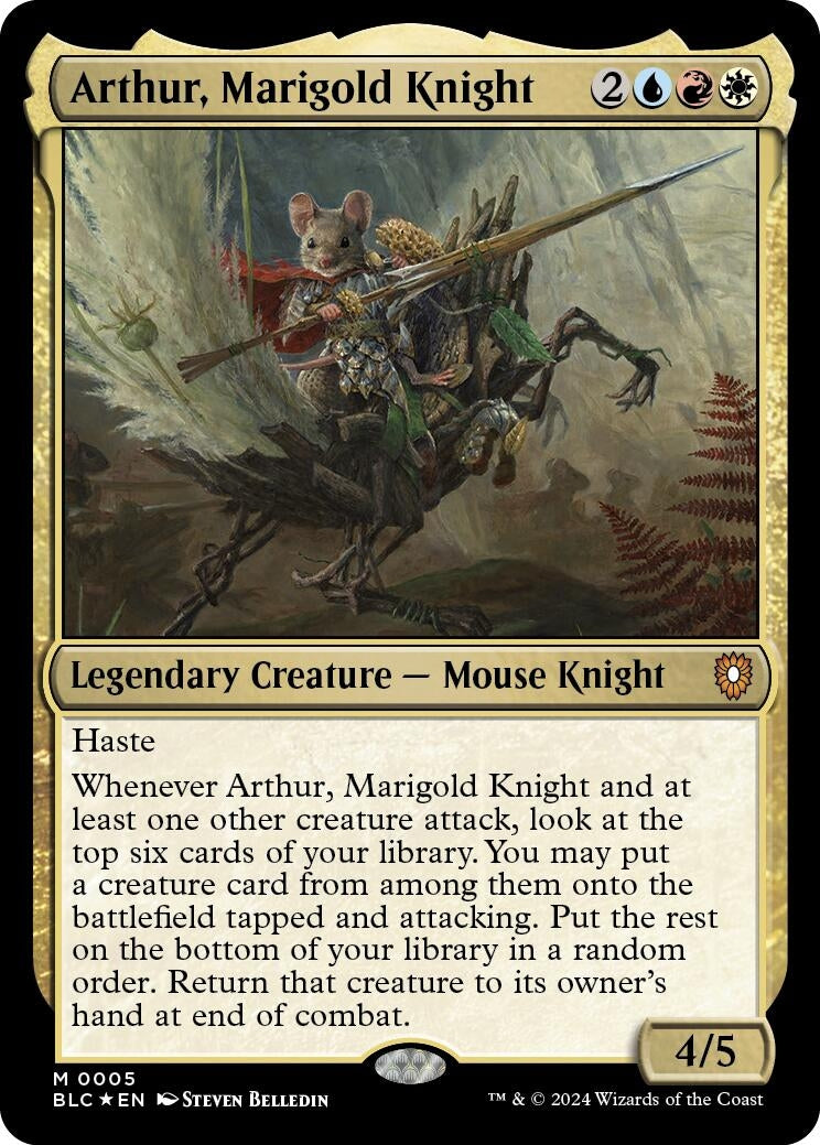 Arthur, Marigold Knight (5) (BLC)
