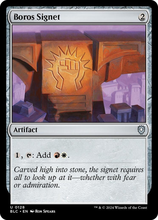 Boros Signet (128) (BLC)