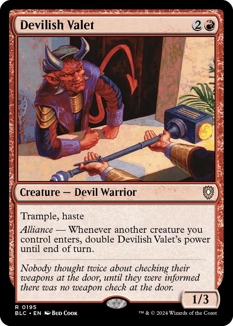 Devilish Valet (195) (BLC)