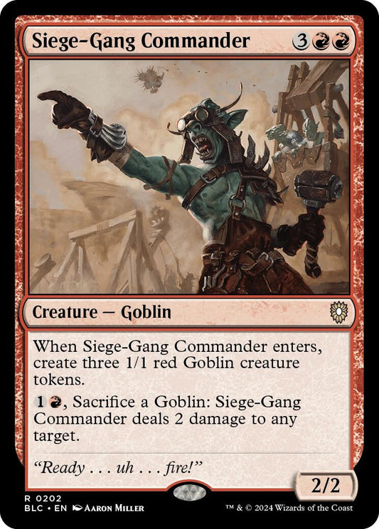 Siege-Gang Commander (202) (BLC)