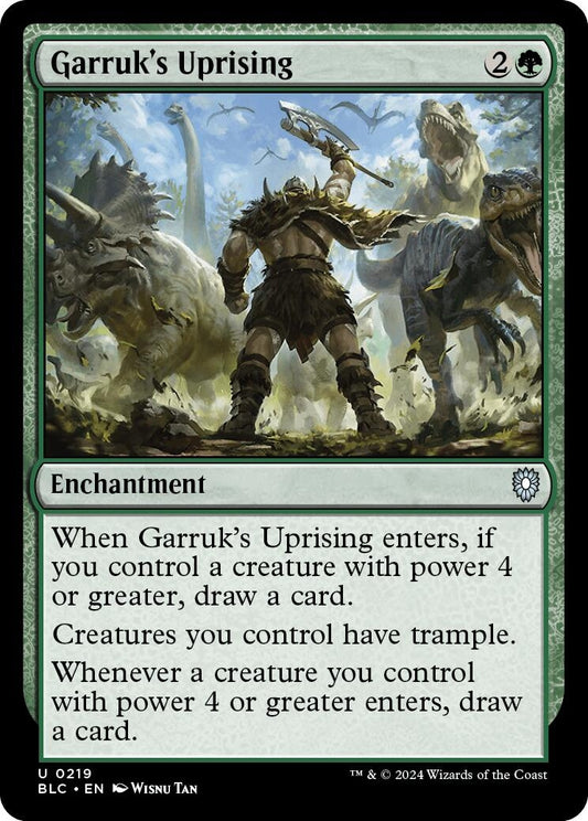 Garruk's Uprising (219) (BLC)
